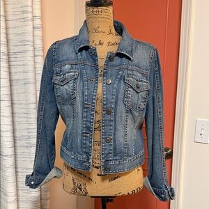 LOFT Blue Jean Jacket